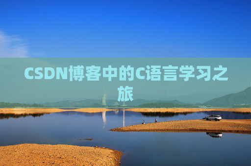 CSDN博客中的C语言学习之旅